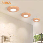 Plafonnier Led Bois Aibiou Luminaire Chambre