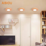 Plafonnier Led Bois Aibiou Luminaire Chambre