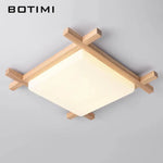 Plafonnier Led Bois Botimi Luminaire Chambre