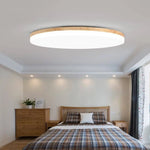 Plafonnier Led Bois Moderne Design Luminaire Chambre