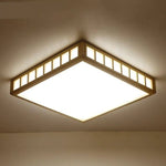 Plafonnier Led Carré Style Tatami Luminaire Chambre