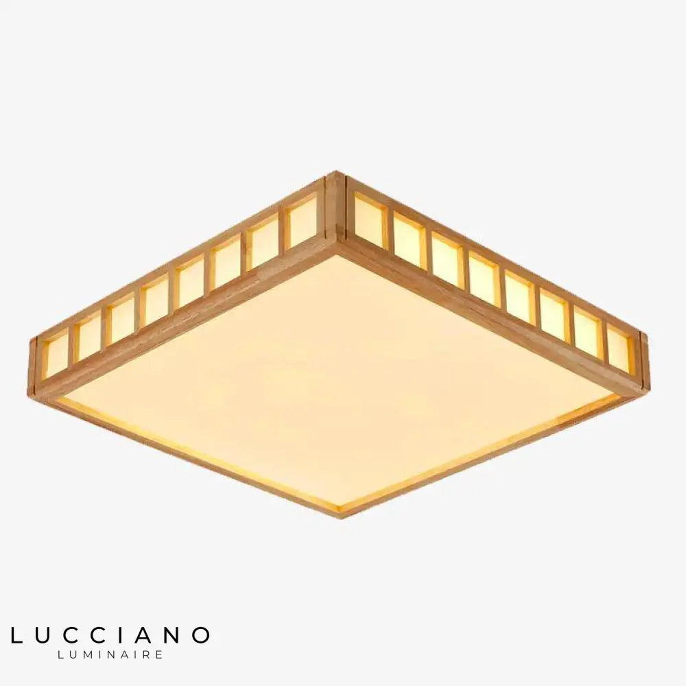 Plafonnier Led Carré Style Tatami Luminaire Chambre