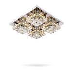 Plafonnier Led Cristal Carré Luminaire Chambre