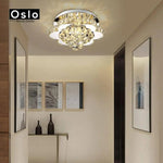 Plafonnier Led Cristal Florale Luminaire Chambre