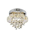 Plafonnier Led Cristal Florale Luminaire Chambre