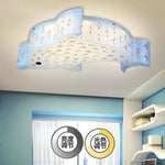 Plafonnier Led Dauphin Enfant Luminaire Chambre