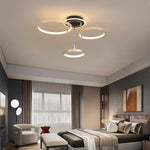 Plafonnier Led Design Anneaux Xina Luminaire Chambre