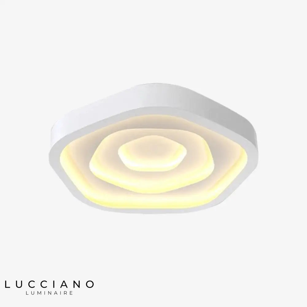 Plafonnier Led Design Géométrique Luminaire Chambre