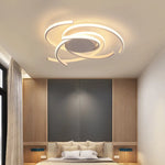 Plafonnier Led Design Semi-Cercles Dilia Luminaire Chambre