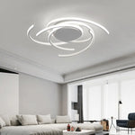 Plafonnier Led Design Semi-Cercles Dilia Luminaire Chambre