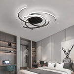 Plafonnier Led Design Semi-Cercles Dilia Luminaire Chambre