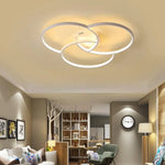 Plafonnier Led Design Trois Cercles Luminaire Chambre