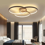 Plafonnier Led Design Trois Cercles Luminaire Chambre