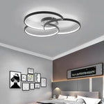 Plafonnier Led Design Trois Cercles Luminaire Chambre