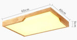 Plafonnier Led En Bois Tatami Luminaire Chambre