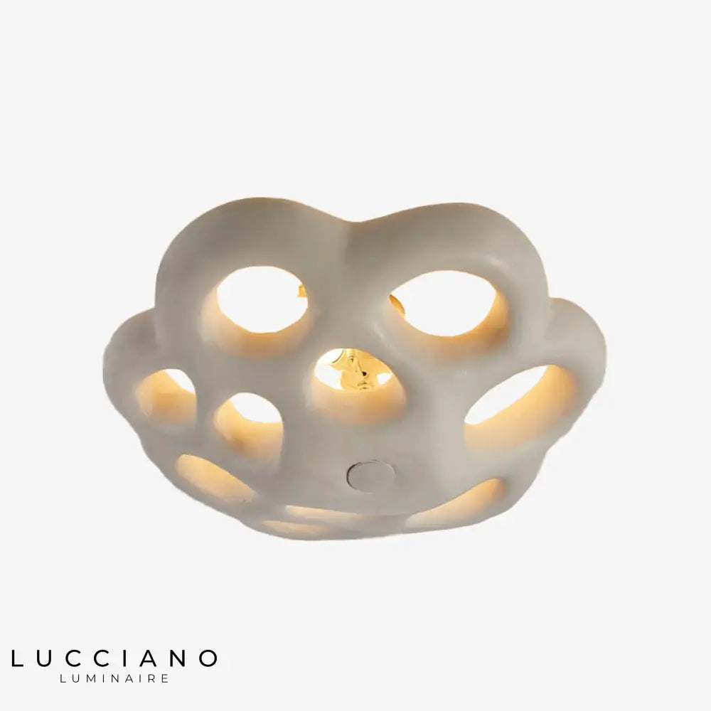 Plafonnier Led Fleur Jolia Ajouré Luminaire Chambre