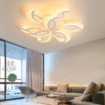 Plafonnier Led Fleur Moderne Jalen Luminaire Chambre