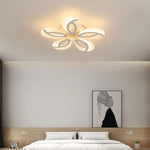 Plafonnier Led Fleur Moderne Jalen Luminaire Chambre