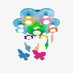 Plafonnier Led Fleurs Multicolores Enfant Luminaire Chambre