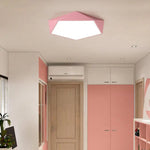 Plafonnier Led Géométrique Coloré Luminaire Chambre