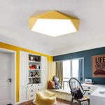 Plafonnier Led Géométrique Coloré Luminaire Chambre