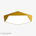 Plafonnier Led Géométrique Coloré Luminaire Chambre
