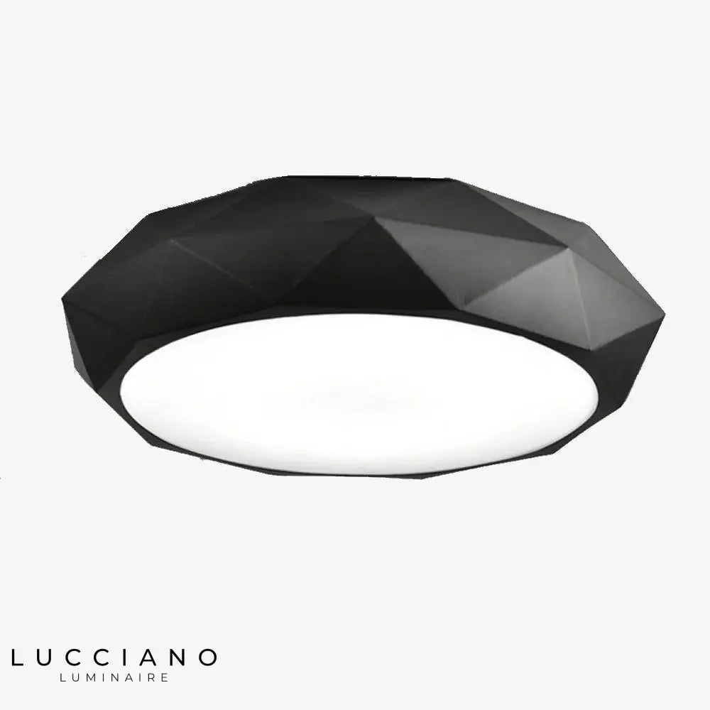 Plafonnier Led Géométrique Diamant Luminaire Chambre