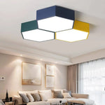 Plafonnier Led Hexagonal Honeycomb Luminaire Chambre