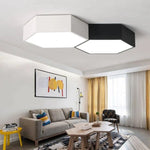 Plafonnier Led Hexagonal Honeycomb Luminaire Chambre