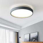 Plafonnier Led Métal Fin Glenn Luminaire Chambre