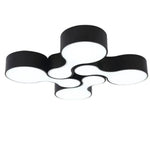 Plafonnier Led Moderne Cercles Imbriqués Luminaire Chambre