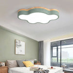 Plafonnier Led Nuage Bois Botimi Luminaire Chambre