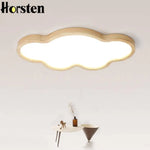 Plafonnier Led Nuage En Bois Luminaire Chambre