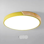 Plafonnier Led Pour Cuisine Jaune / 30Cm