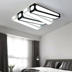 Plafonnier Led Rectangles Moderne Luminaire Chambre