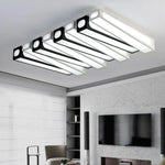 Plafonnier Led Rectangles Moderne Luminaire Chambre