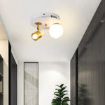 Plafonnier Led Rond Design Métal Luminaire Chambre