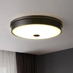 Plafonnier Led Rond En Métal Épais Luminaire Chambre