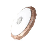 Plafonnier Led Rond Rose Géométrique Luminaire Chambre