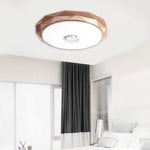 Plafonnier Led Rond Rose Géométrique Luminaire Chambre