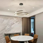 Plafonnier led salon spirale