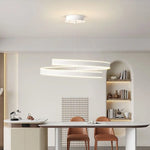 Plafonnier led salon spirale