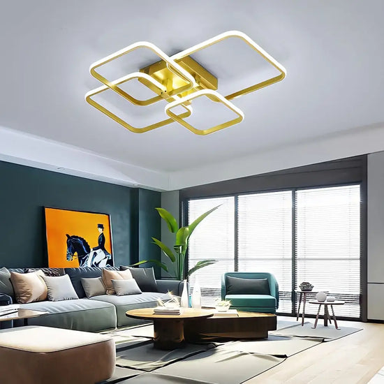 Plafonnier led moderne avec télécommande pour décoration intérieure Plafonnier led moderne avec télécommande pour décoration intérieure
