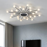 Plafonnier Led Soleil Janira Moderne Luminaire Chambre