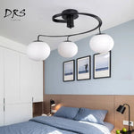 Plafonnier Led Spirale Avec Boules Luminaire Chambre