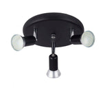 Plafonnier Led Spots Noir Moderne Luminaire Chambre