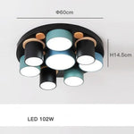 Plafonnier Led Tubes Colorés Orion Luminaire Chambre