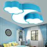 Plafonnier Lunaire Nuage Enfant Luminaire Chambre