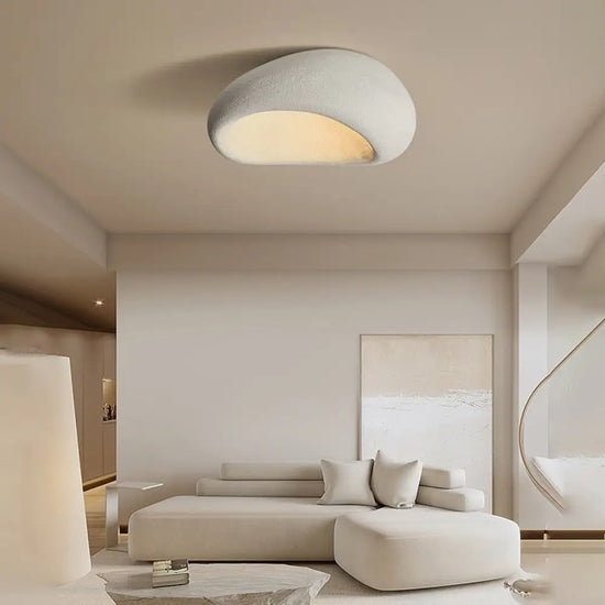 Plafonnier Minimaliste Wabi Sabi Nordique | Salon Chambre Et Salle À Manger Lustre & Plafonnier