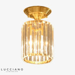 Plafonnier Moderne Cristal Luxury Lylia Luminaire Chambre